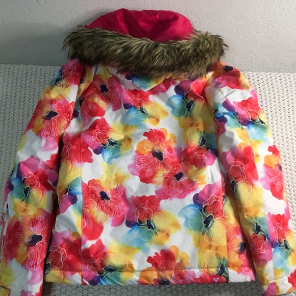 Roxy Multicolor Floral Kids Jacket - Picture 5 of 6